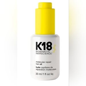 Molecular Repair Hair Oil by K18 Biomimetic Hairscience -  1 OZ BOTTLE!